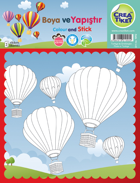 Art No : 1092 | Hoovering Balloons - Balloons
