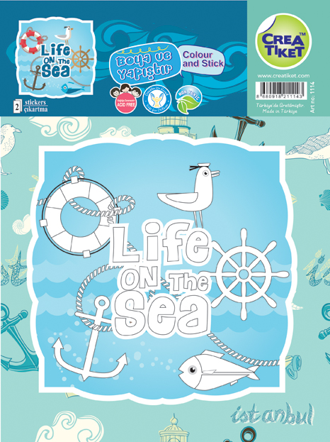 Art No : 1114 | Life on the Sea- Sea Animals