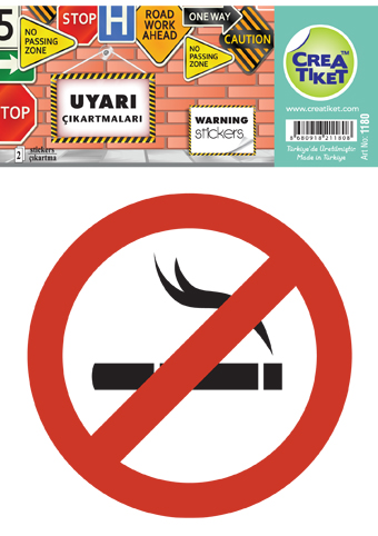 Art No : 1180 | No Smoking (Sign)